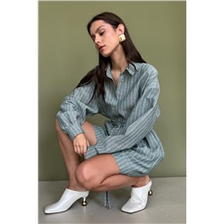 Комбинезон  MIX091/03/Зеленый, белый