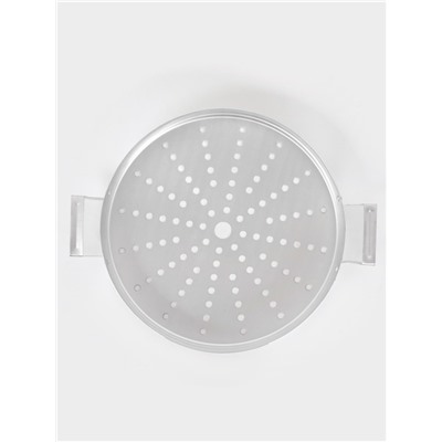 Сетка к мантоварке, 13 л, d=34 см, алюминий марки А5, толщина 1 мм, серебристая