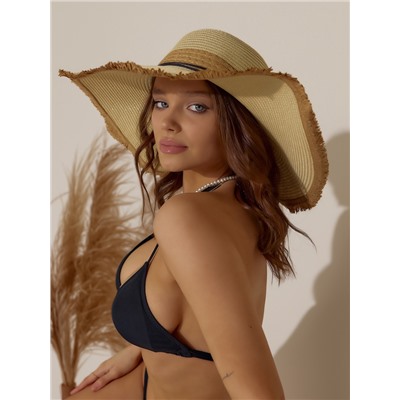 Шляпа женская MINAKU, бежевый, размер 58