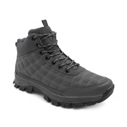 Ботинки мембранные на меху А651-4 серые