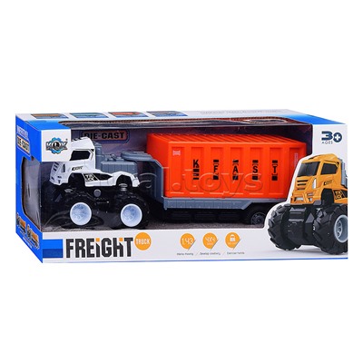 Машина "Мега контейнер" (свет,звук) в коробке