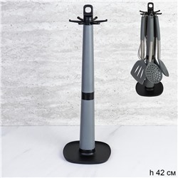 Подставка для кухонных принадлежностей пластик / PDKP-12 /уп 40/