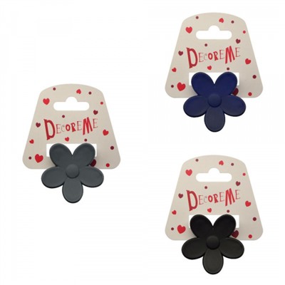 Заколка для волос "КРАБИК" 5 см 1 шт 3 цвета 2-718/47 DecoreMe