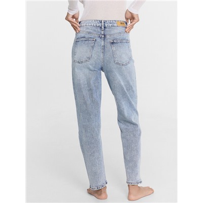 БРЮКИ ЖЕНСКИЕ ДЖИНСОВЫЕ 2024-DTW404-2