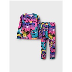 Термокомплект трикотажный для девочек: брюки, толстовка