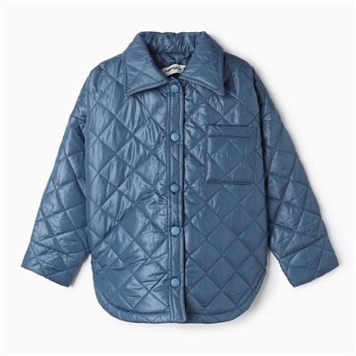 Куртка детская KAFTAN, размер 30 (116-122 см), синяя