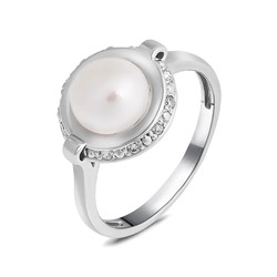 Кольцо, жемчуг, К1671