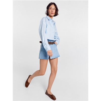 ЮБКА ЖЕНСКАЯ ДЖИНСОВАЯ 2024-DSK401-1