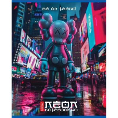 Тетрадь  40л клетка "Будь в тренде!" (091468) Хатбер