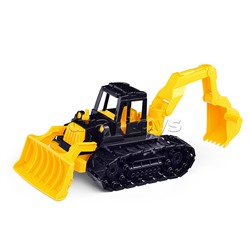 Тягач "Урал" с трактором