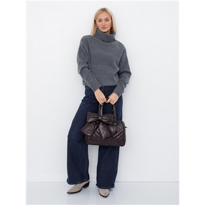 Сумка 58301S coffee Velina Fabbiano-Safenta