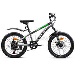 Велосипед 20" Rocket Crux 2.0 , цвет серый, размер 11"
