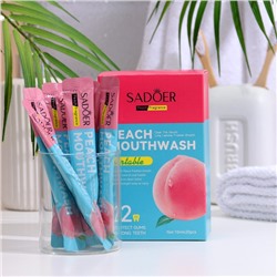 Ополаскиватель для рта в стиках со вкусом персика, 20 шт. по 10 мл