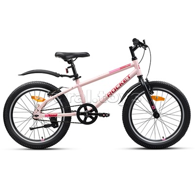 Велосипед 20" Rocket Crux, цвет розовый, размер 11"