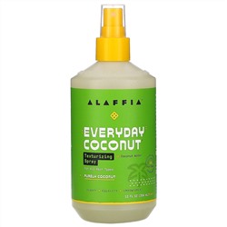 Alaffia, Everyday Coconut, Texturing Spray, Purely Coconut, 12 fl oz (354 ml)