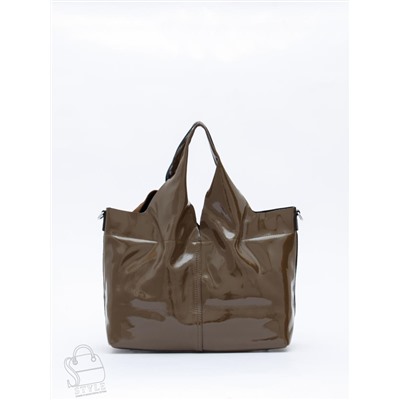 Сумка женская кожаная 98184-3MSS army green Velina Fabbiano-Safenta