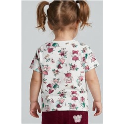 Джемпер детский трикотажный для девочек (футболка) PLAYTODAY, 1240045