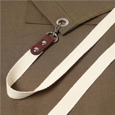 Фартук Этель Minimalist design, 60×70 см, лён 45%, хлопок 55%, 395 г/м²