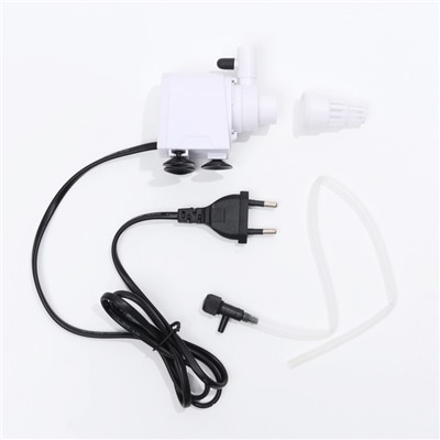 Помпа аквариумная JINGYE JY-1200, 500 л/ч, 6 Вт, высота подъема воды 0.5 м