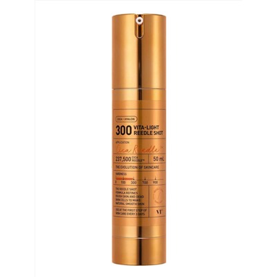 VT Cosmetics Бустер-сыворотка для лица с микроиглами и витамином C / Vita-Light Reedle Shot 300, 50 мл