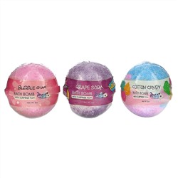Sky Organics, Детские бомбочки для ванны с игрушками-сюрпризами, 6 шт.