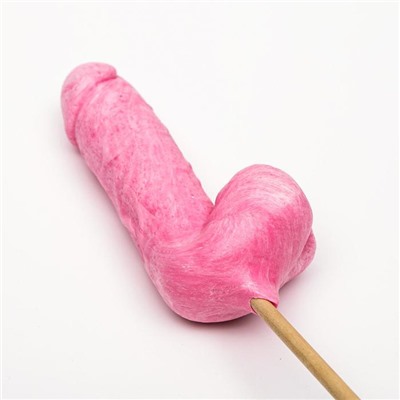 Карамель на палочке «Мега Мистер» розовый, (18+), 140 г