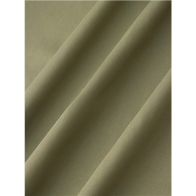 Пододеяльник 2-спальный «Этель», 175×220 см, оливковый, сатин