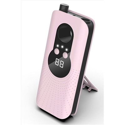 SML Машинка для маникюра портативная М6 mini pink KRISTALLER, 1107696