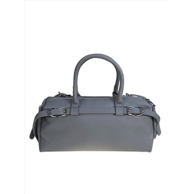 Женская сумка из искусственной кожи, цвет серый