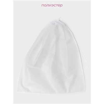 Мешок для стирки 70×80 см, мелкая сетка, белый