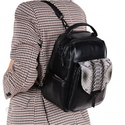 Рюкзак женский 69088-3 black Velina Fabbiano-Safenta/50
