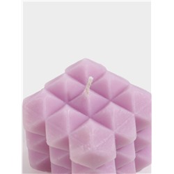 Свеча «Ромбики», 6×6×6 см, соевый воск, МИКС