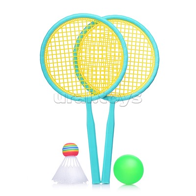 Набор игровых ракеток (2 ракетки, волан, мяч)