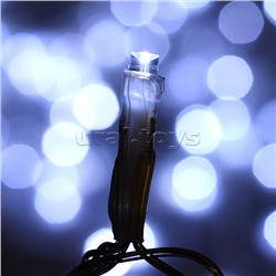 Электрогирлянда 9м, 100 ламп, холодный