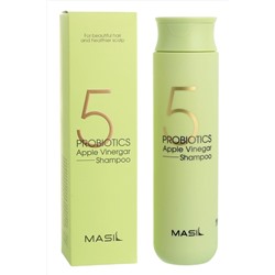 Masil Шампунь для волос от перхоти с яблочным уксусом / 5 Probiotics Apple Vinegar Shampoo, 300 мл KRISTALLER, 1108462
