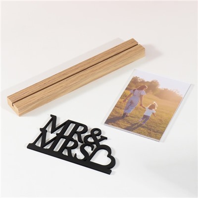 Фоторамка для фото 10×15 см «Мисс и Мистер», 4×27×16.3 см