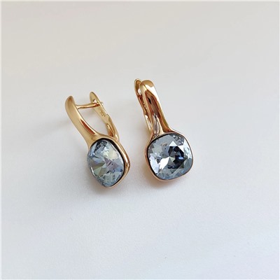 Серьги с кристаллами Swarovski