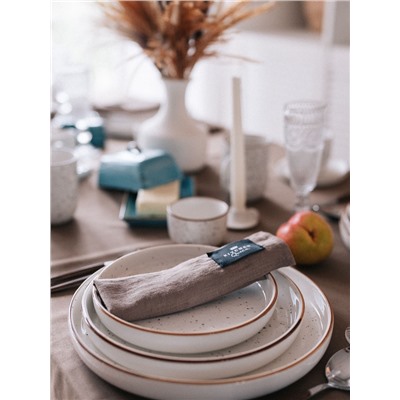 Тарелка Magistro Queil, d=27.7 см, фарфор, белая