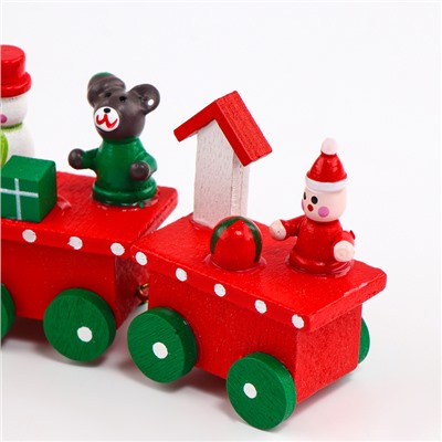 Сувенир «Новогодний поезд», 20 см