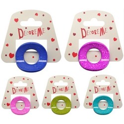 Заколка для волос "КРАБИК" 4 см 1 шт 5 цветов 2-718/59 DecoreMe