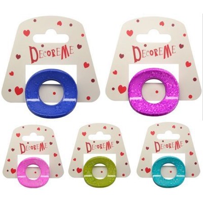 Заколка для волос "КРАБИК" 4 см 1 шт 5 цветов 2-718/59 DecoreMe