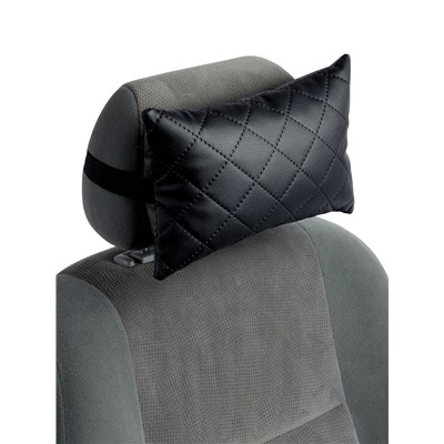 Подушка на подголовник автомобиля, набор 2 шт., черный