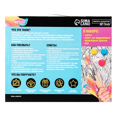 Картина по номерам «Взлёт», на холсте с подрамником, 40×50 см