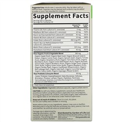Garden of Life, Vitamin Code, Raw B-Complex, 120 веганских капсул