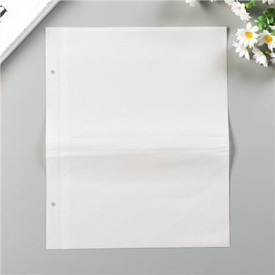 Лист для фотоальбома на 4 фото 15×20 см, набор 100 шт.