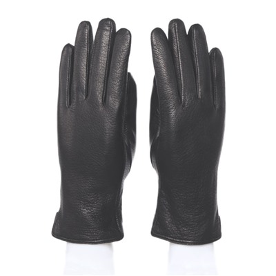 Перчатки жен. LuMeiJia A-1 нат.кожа/плюш