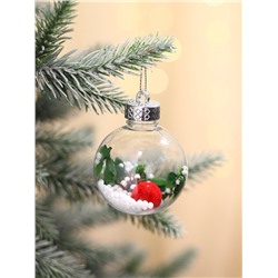 Ёлочные игрушки «Левин», шары новогодние, d=6 см, набор 6 шт.