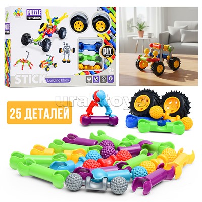 Конструктор "Маленький внедорожник" (25 дет.)