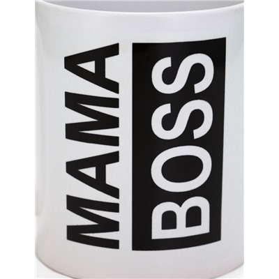 Кружка керамическая МАМА BOSS, 320 мл