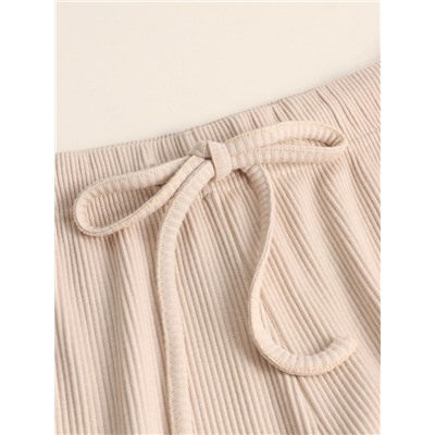 Брюки домашние женские SL HOME Soft Home, размер 52-54, бежевые